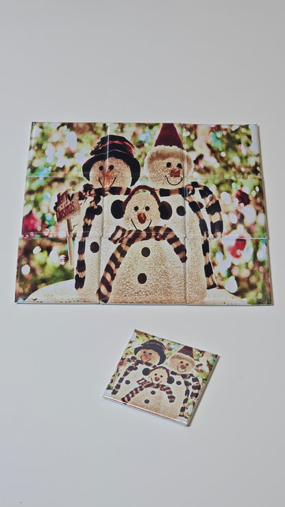 Photo Magnet Puzzles - Set of 9