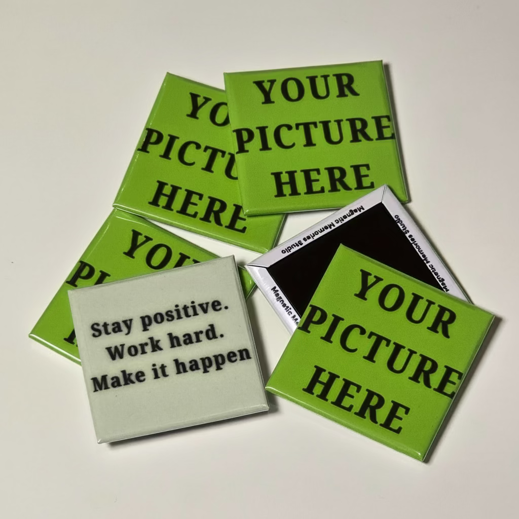 Custom Photo Magnets - Set of 9