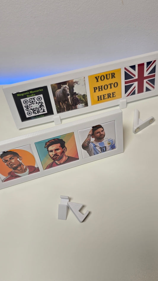 Magnetic Photo Frame - Holds 4 Photos