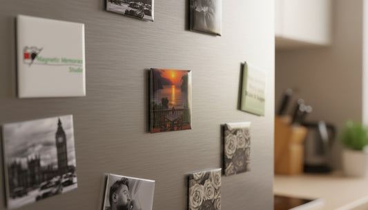 Set of 4 Custom Photo Magnets